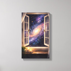 Galaxy Window Wall Art
