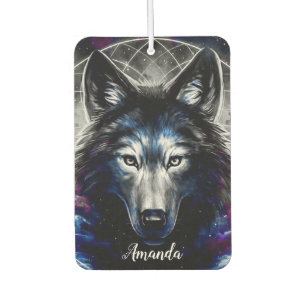 Galaxy Wolf Air Freshener