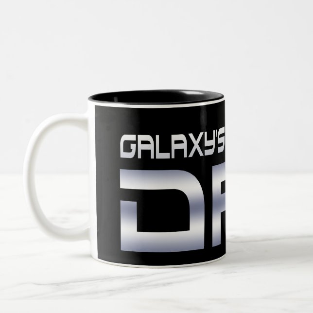 Galaxy's Greatest Dad Large Mug (Left)