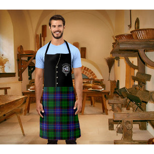 Galbraith Clan Badge & Tartan Kilt Apron