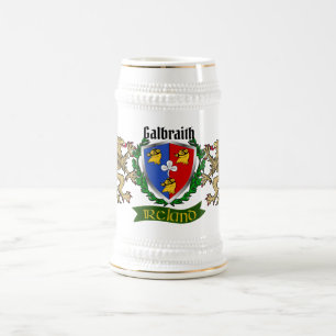 Galbraith Irish Shield Beer Stein