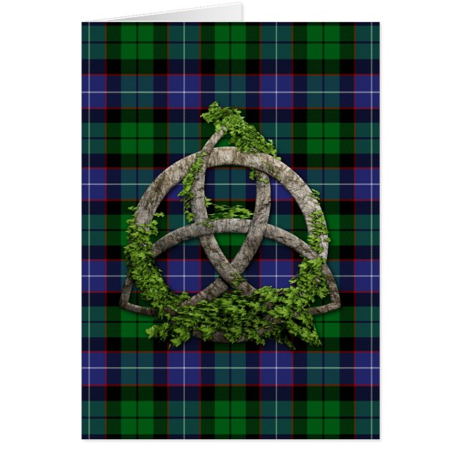Galbraith Tartan And Celtic Trinity Knot (Front)