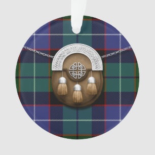 Galbraith Tartan And Sporran Ornament