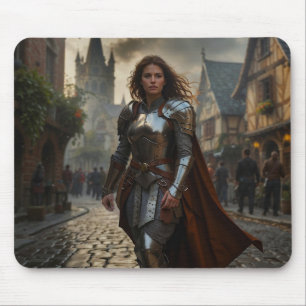 Galeena, Defender of the People Mouse Pad
