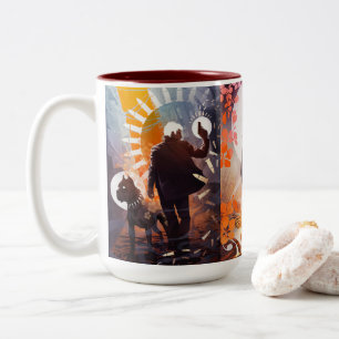 Galen Dara Monty & Strong Art mug