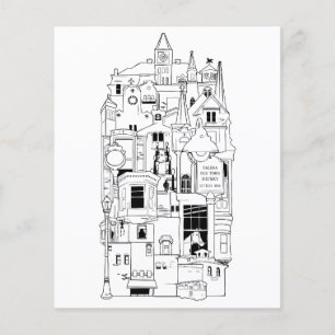 galena illinois collage colouring page
