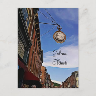 Galena, Illinois Keepsake Postcard