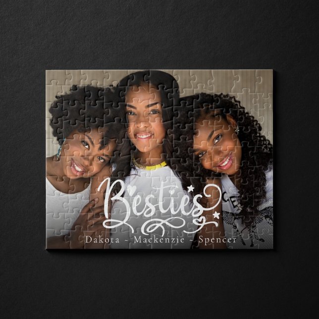 Galentine Besties | Cute Best Friends Keepsake Jigsaw Puzzle (Creator Uploaded)