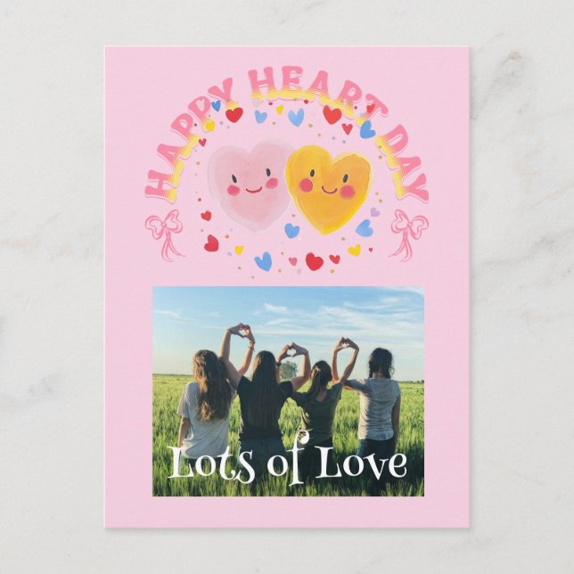 Galentine’s Day Custom Photo Card (Front)