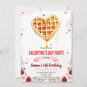 Galentine's Brunch party invitation