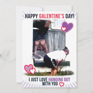 Galentines Carte vidéo virale femmes fenêtre tombe