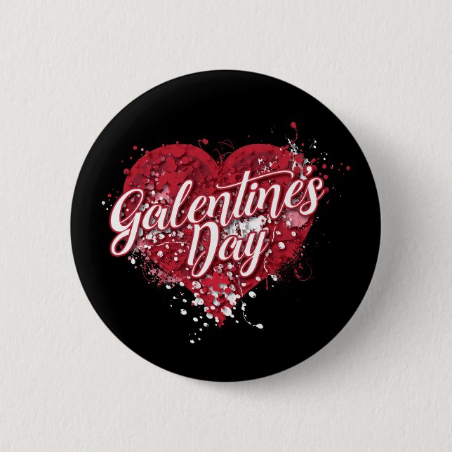 Galentines-Day 2 Inch Round Button (Front)
