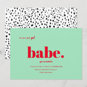 Galentine's Day Invitation Design