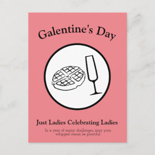 Galentine's Day Post Card