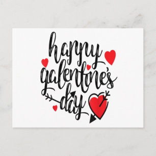 Galentine's Day Valentine's Day Female Friendship Postcard