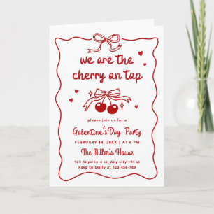 Galentines Day, Valentines Party Girls Night Party Invitation