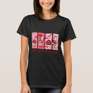 Galentines Day Women Galentines Gang Goose Valenti T-Shirt