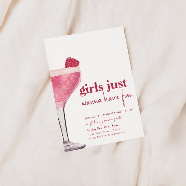 Galentines Dinner Valentine Girls Night Invite (Creator Uploaded)