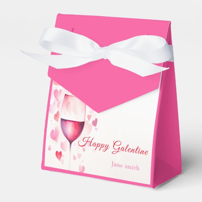 galentines party    favor box (Front Side)