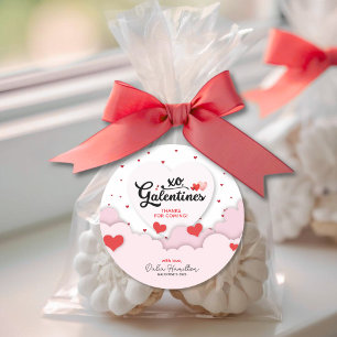 Galentine's Thank You Classic Round Sticker
