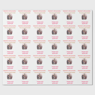 Galentine's with my besties wrapping paper