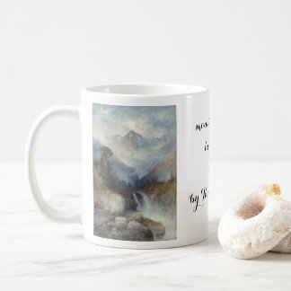 galerie d'art de tasse à café, montagne de la Sain