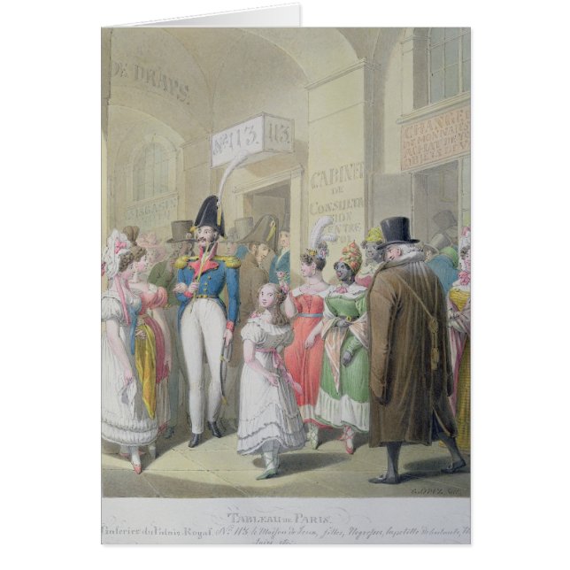 Galeries du Palais-Royal, from 'Tableau de (Front)