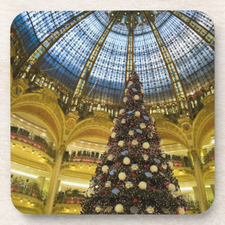 Galeries La Fayette at Christmas, Paris, France Coaster