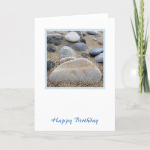 Galets Carte d'anniversaire