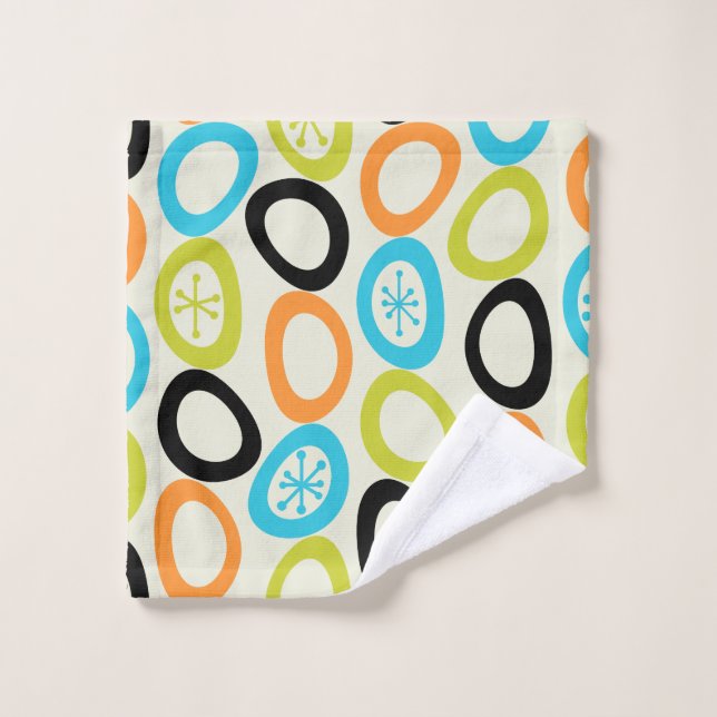 Galets modernes du milieu du siècle 3 (Gant de toilette)