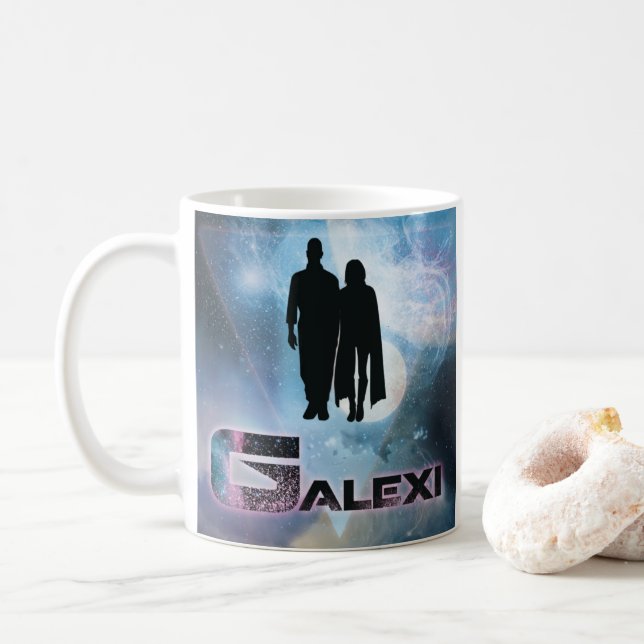 GALEXI logo coffee mug (With Donut)