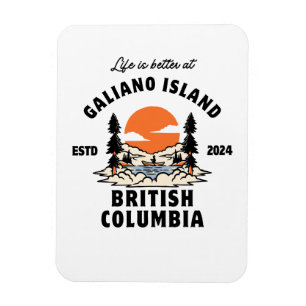 Galiano Island British Columbia Magnet