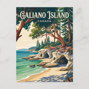 Galiano Island Canada Postcard