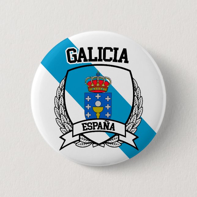 Galicia 2 Inch Round Button (Front)