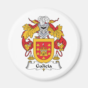 Galicia Family Crest Magnet
