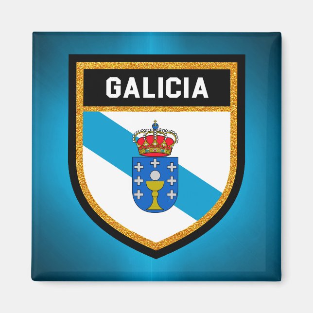 Galicia Flag Magnet (Front)