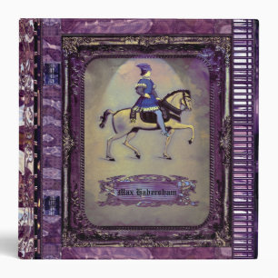 Galient Barringer Magestic Monogram Binder
