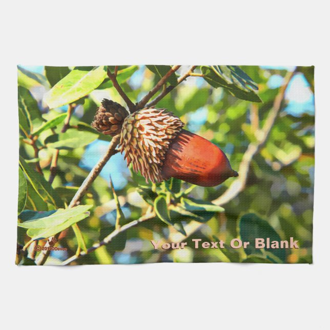 Galilee Acorn Kitchen Towel (Horizontal)