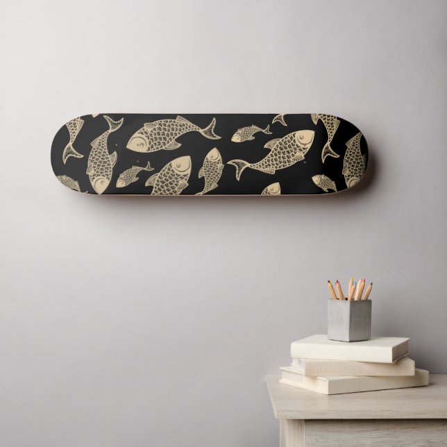 Galilee Fish  Skateboard (Wall Art (Horz))