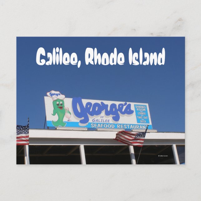Galilee, Rhode Island Postcard (Front)