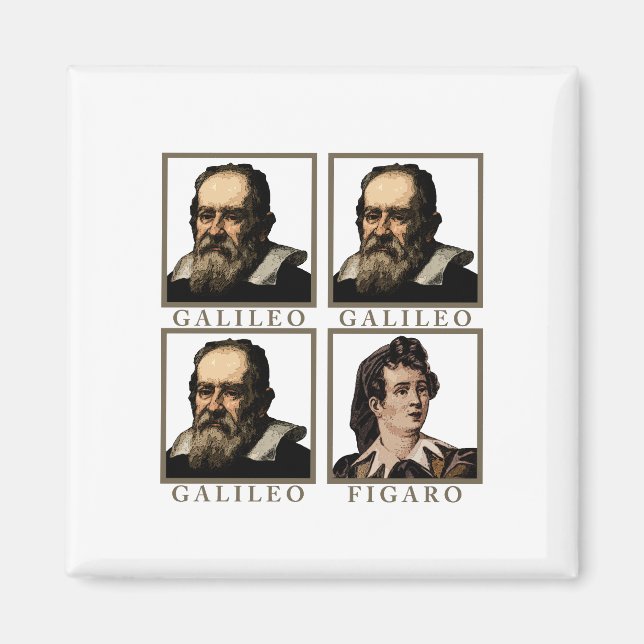 Galileo Figaro Magnet (Front)