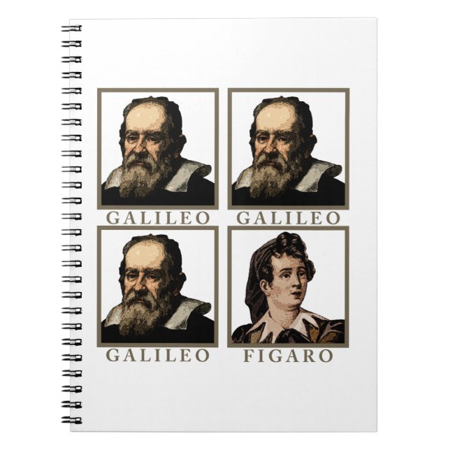 Galileo Figaro Notebook (Front)