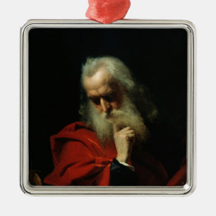 Galileo Galilei 1858 Metal Ornament