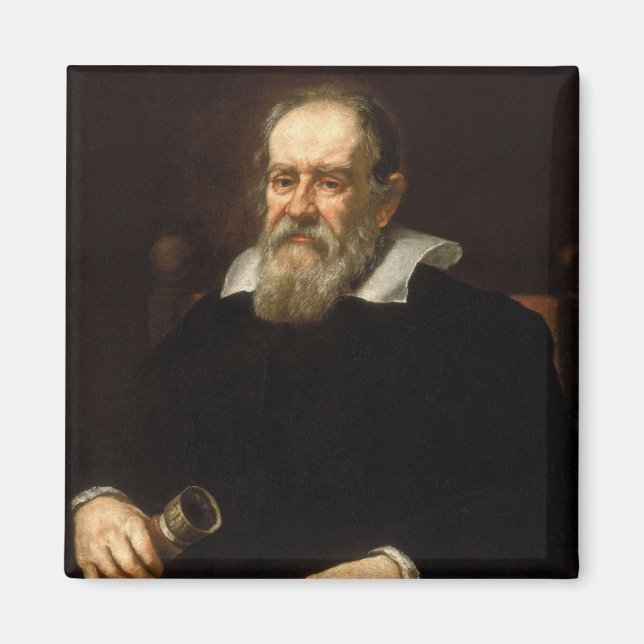 Galileo Galilei: Father of Science & Astronomy Magnet (Front)