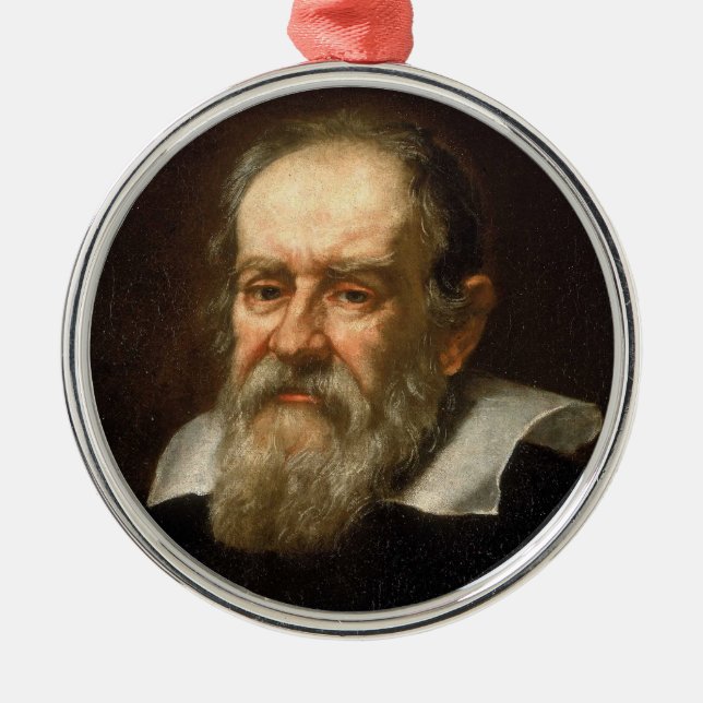 Galileo Galilei Metal Ornament (Front)