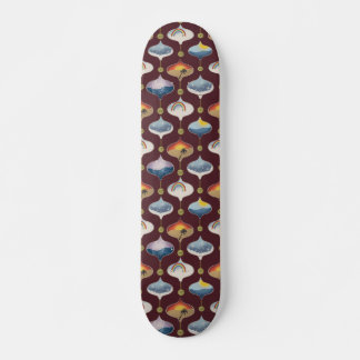 Galileo Thermometer brown Skateboard