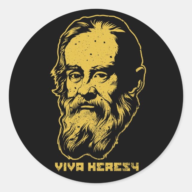 Galileo "Viva Heresy" Sticker Packs (Front)