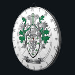 Gallagher Coat of Arms Dartboard<br><div class="desc">Get your Gallagher surname family crest or coat of arms printed on all these inexpensive gifts. Irish Gallagher Family Crest and Gallagher Coat of Arms</div>