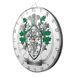Gallagher Coat of Arms Dartboard
