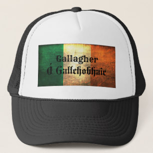 Gallagher Irish Flag Trucker Hat